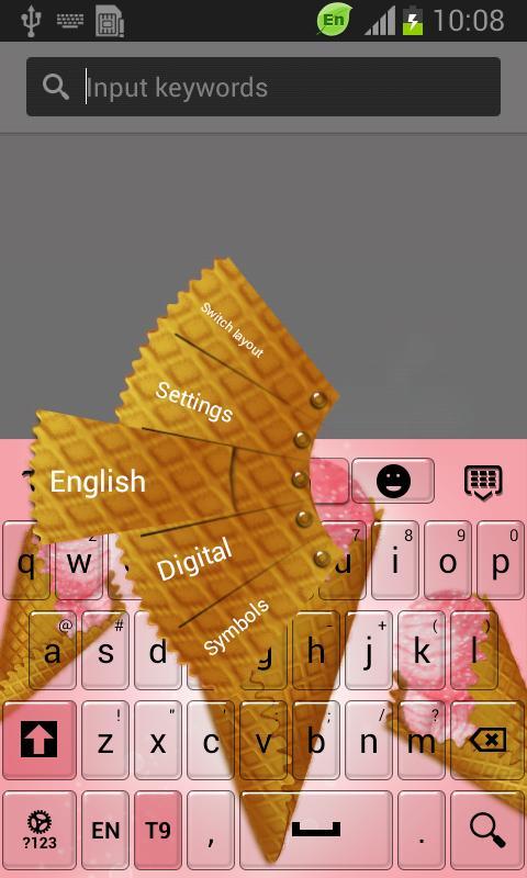 Sweet Cone Keyboard截图3