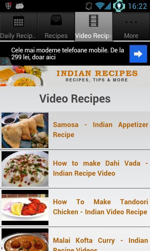 Indian Recipes!截图3