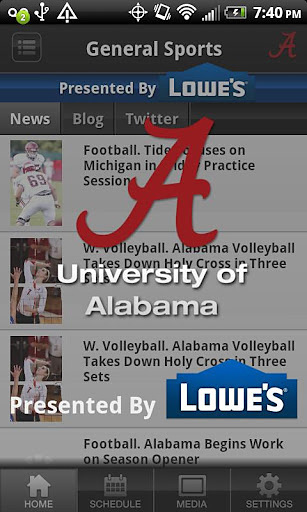 Alabama Sports截图4