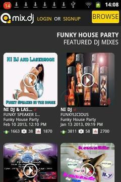 Funky House Party by mix.dj截图