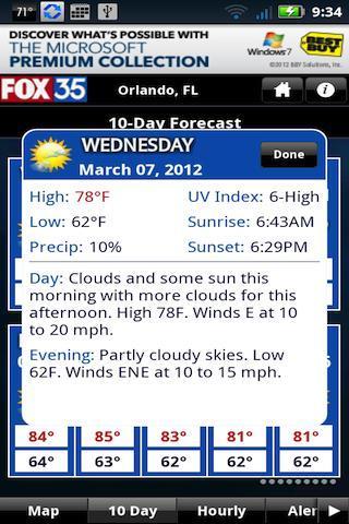 FOX35 Weather截图3