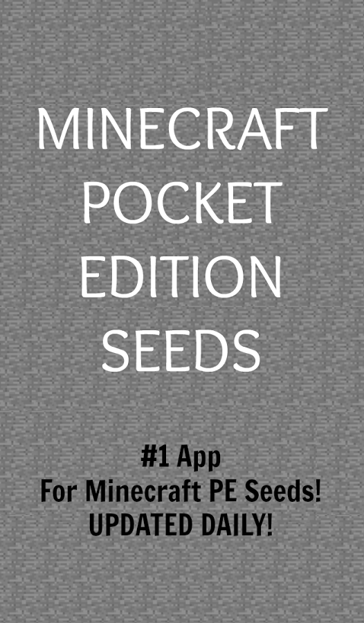 Seeds - Minecraft PE截图5