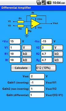 Elektor Opamp Calculator截图