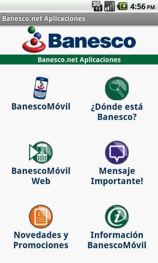 Banesco.net Aplicaciones截图1
