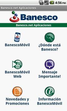 Banesco.net Aplicaciones截图