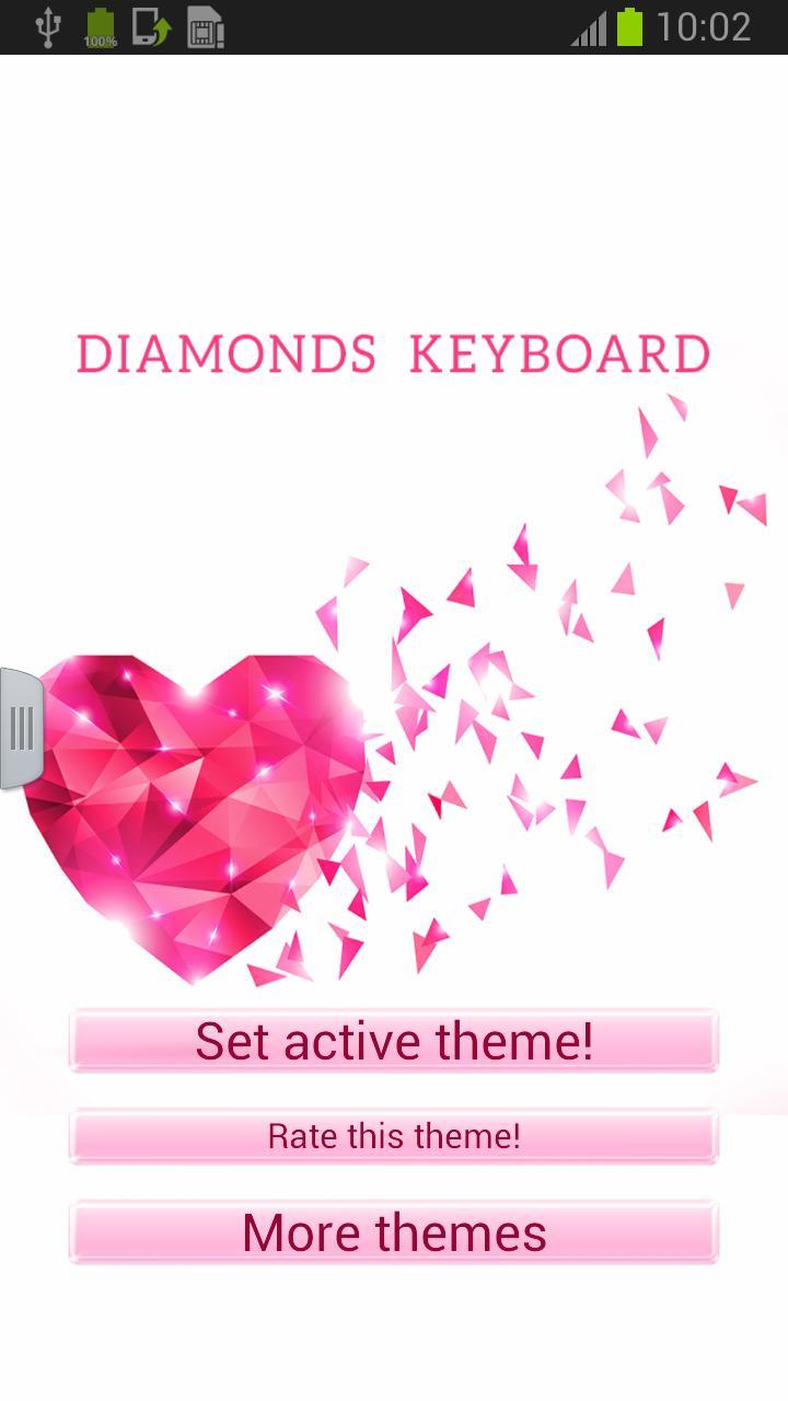 Diamonds Keyboard截图1