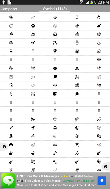 Emoticons & Symbols截图7