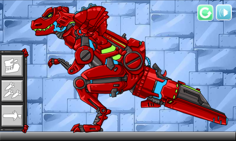 Dino Robot Tyranno Red截图2
