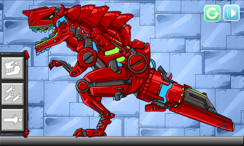 Dino Robot Tyranno Red截图3