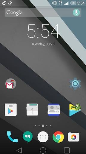Android L Launcher Theme截图4
