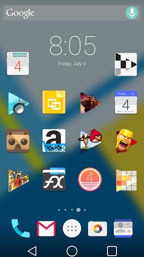 Android L Launcher Theme截图3