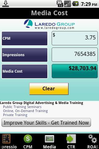 Laredo Group Media Calculator截图2