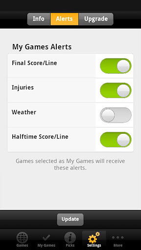 Live Odds, Scores, Injuries截图3