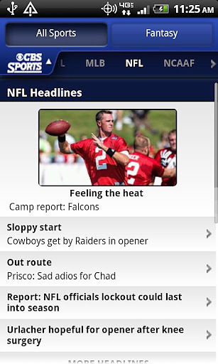 CBS Sports Mobile截图2