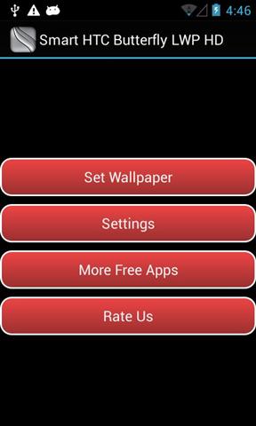 智能蝴蝶壁纸(HTC版)截图2