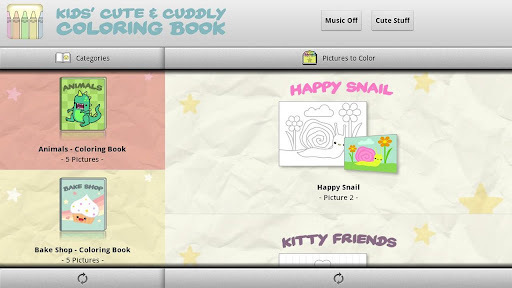 (Lite) Kids Cuddly Color Book截图1