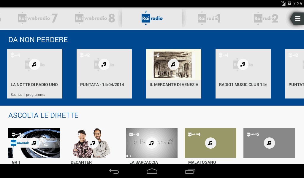 RAI电台截图3