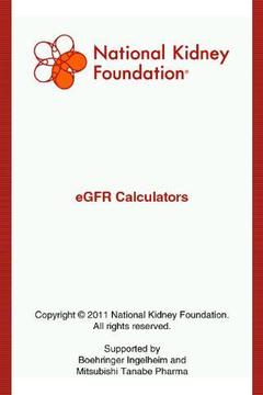 eGFR Calculators截图