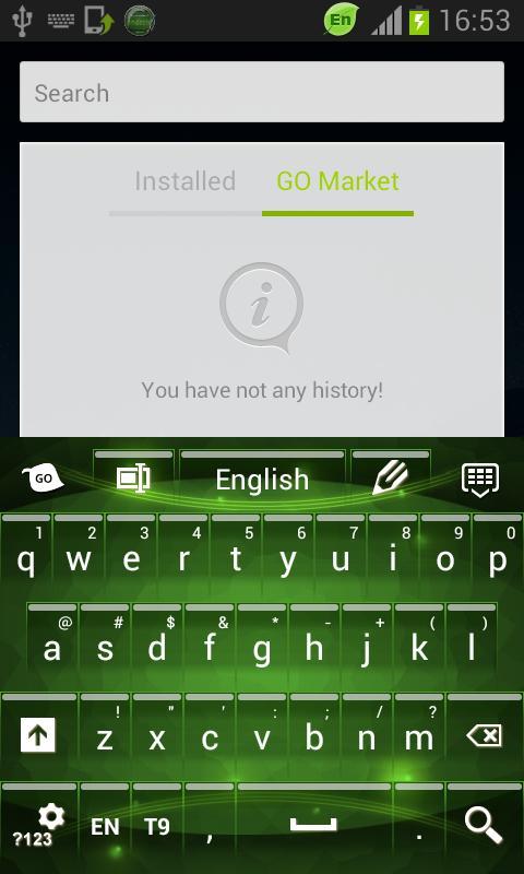 Green Keyboard for Android截图2