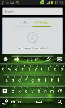 Green Keyboard for Android截图
