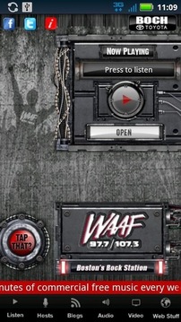 WAAF - Boston’s Rock Station截图