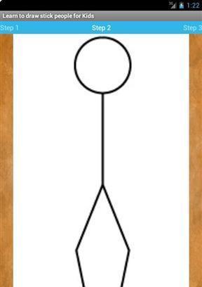 Learn to draw stick people for Kids截图4