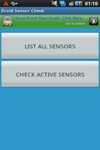 Droid Sensor Check截图1