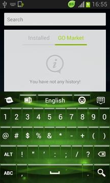 Green Keyboard for Android截图