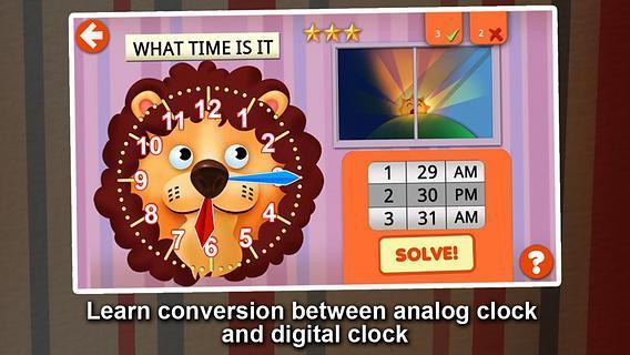 Interactive Telling Time Free截图1