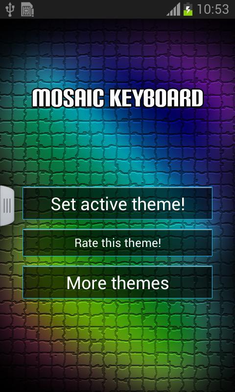 Mosaic Keyboard截图1