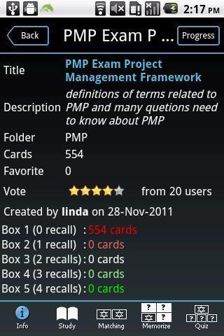 PMP Flashcards截图4