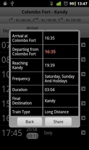 Train Schedule截图5