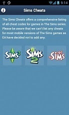 Cheats for The Sims 1, 2 and 3截图3