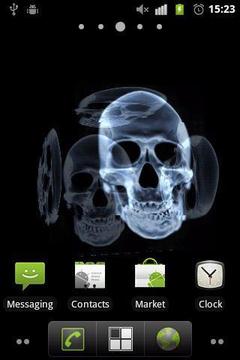 Skull 3D Live Wallpaper截图