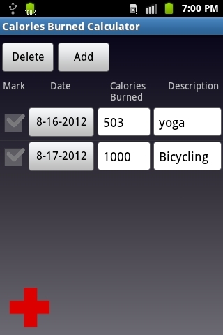 Calories Burned Calculator截图6