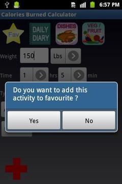 Calories Burned Calculator截图