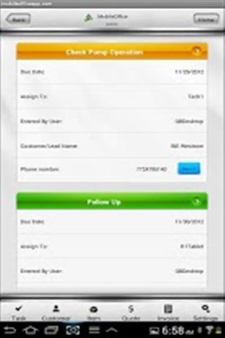 Mobile Office Invoice - Quote截图2