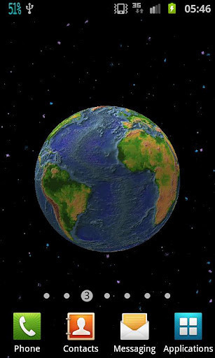 Planet Earth 3D Live Wallpaper截图6