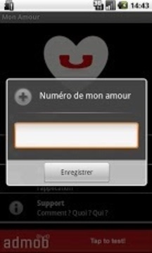 Call Mon Amour in just 1 click截图