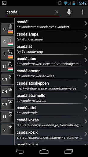 Dictionary German Hungarian截图4