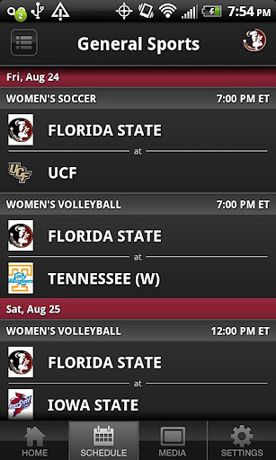 Florida State Seminoles Sports截图2