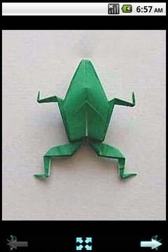 如何折叠纸青蛙截图
