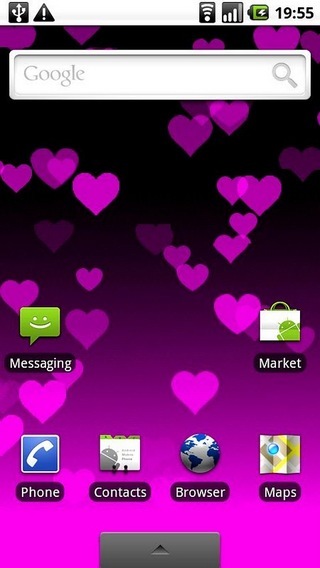 Hearts Live Wallpaper Free截图1