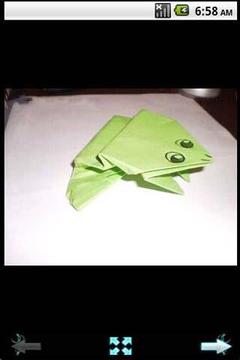 如何折叠纸青蛙截图