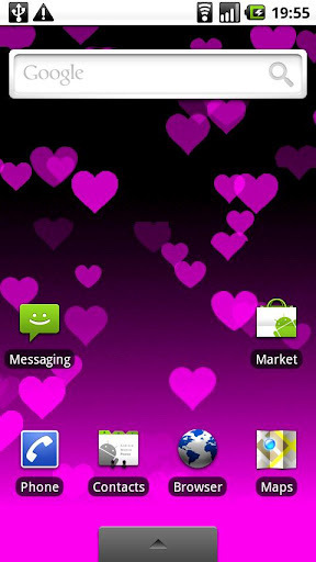 Hearts Live Wallpaper Free截图3