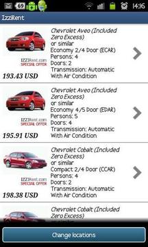 IzziRent Car Rental截图