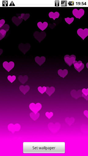 Hearts Live Wallpaper Free截图4