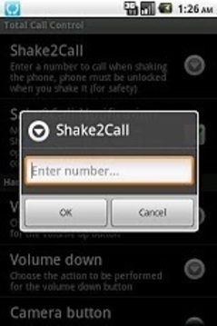 Total Call Lite (Shake2Call)截图