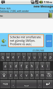 smsflatrate.net SMS App截图