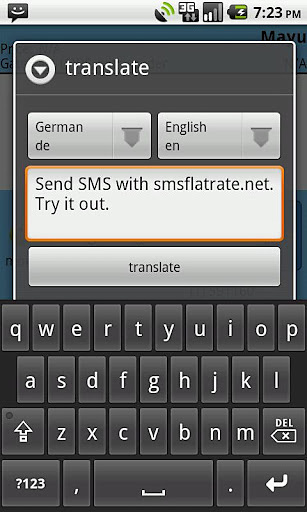 smsflatrate.net SMS App截图2